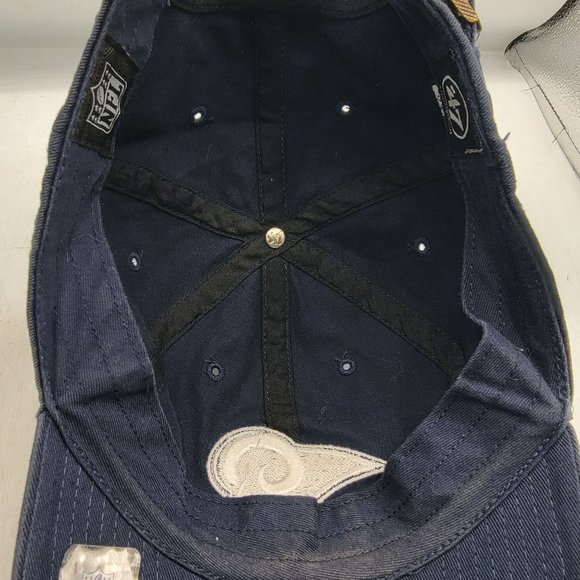 Los Angeles Rams Hat 47 Brand Adjustable Lightweight Casual Sports Comfort - Picture 7 of 10